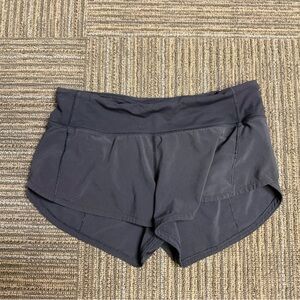 Lululemon Speed shorts 2.5” size 2